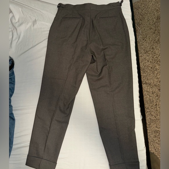 SUITSUPPLY TAUPE TROUSERS 4PLY HIGH RISE - Picture 3 of 5